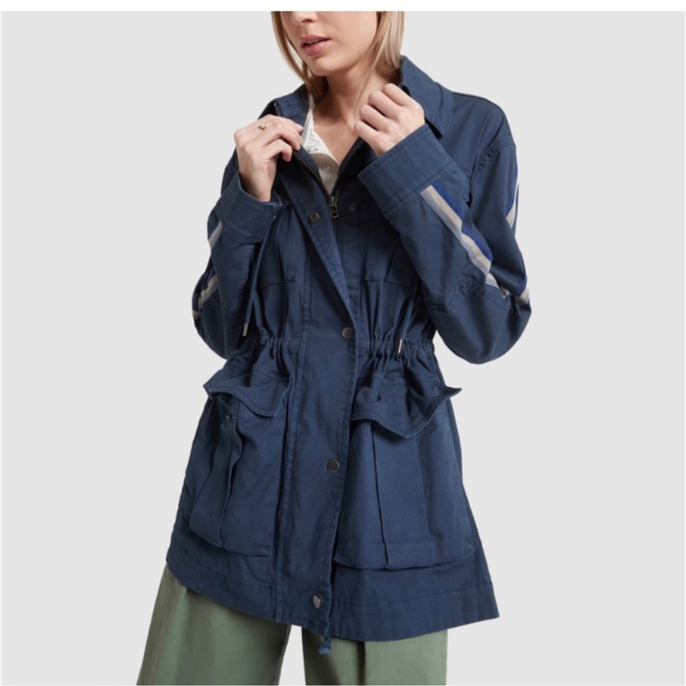 ATM Cotton Twill Field Jacket, Navy